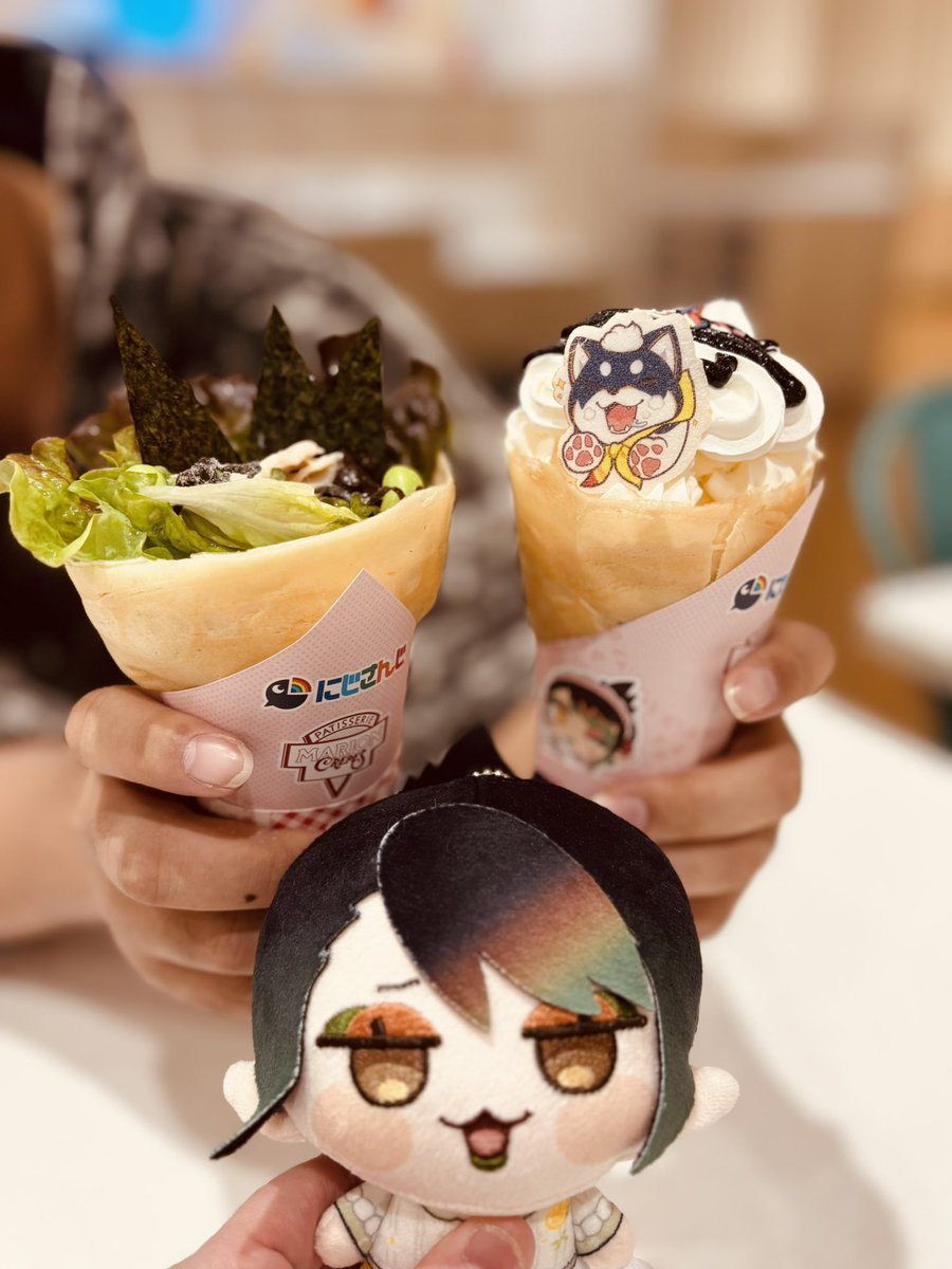 Coffey_ff14's tweet photo. チャイちゃん、クレープ美味しかったよ https://t.co/DsJmUG5Lyk