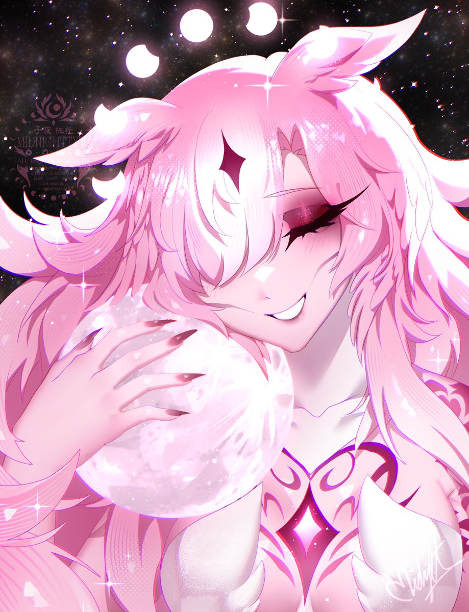 ♡ 𝓜𝓲𝓭𝓷𝓲𝓰𝓱𝓽 ♡ | VTuber Pre-Debut tweet media