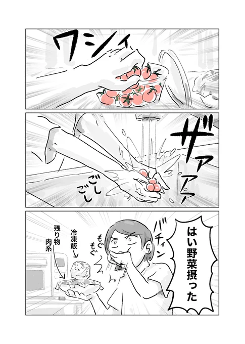子には見せられない在宅の1人ご飯 