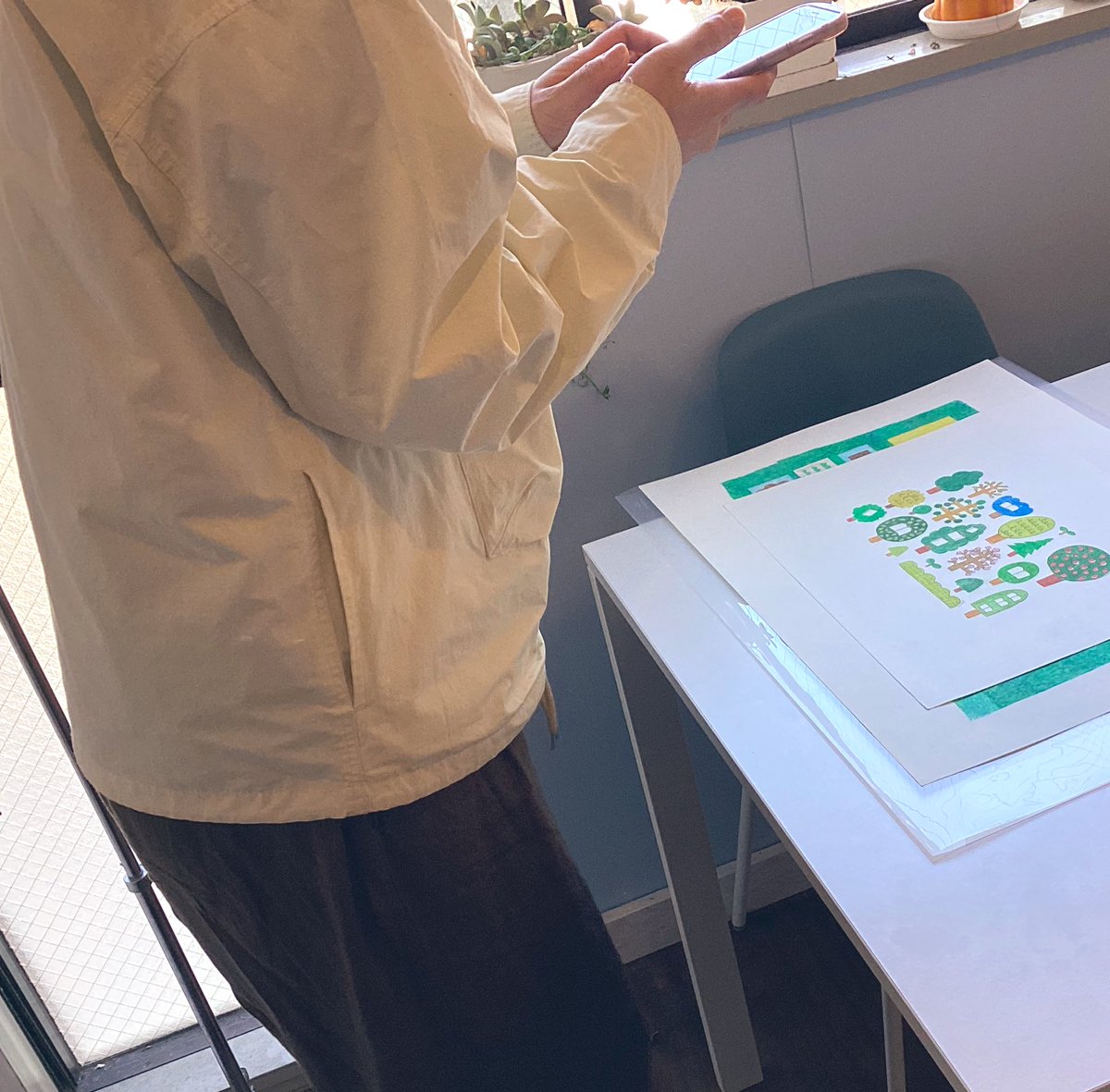 Knit-K／こもれび書店 tweet media