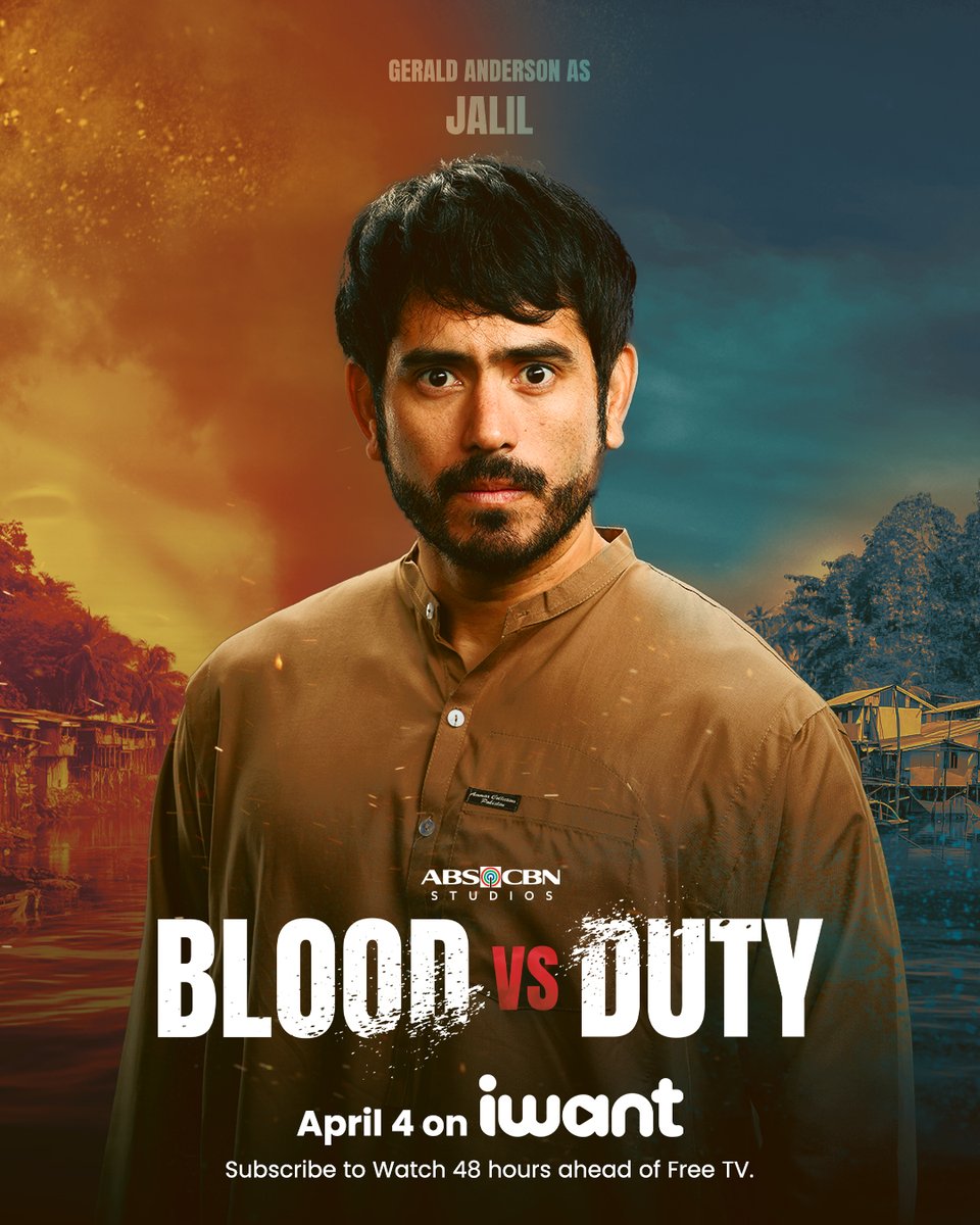 Mabuti at ulirang anak. Sa nangyaring trahedya sa kanyang pamilya, gagawin niya ang lahat para mahanap ang katotohanan at katarungan!
 
Abangan si GERALD ANDERSON bilang Jalil sa #BloodvsDuty! 🔥
Mapapanood 48 HOURS IN ADVANCE simula APRIL 4, 8PM sa iWant!
Subscribe na via