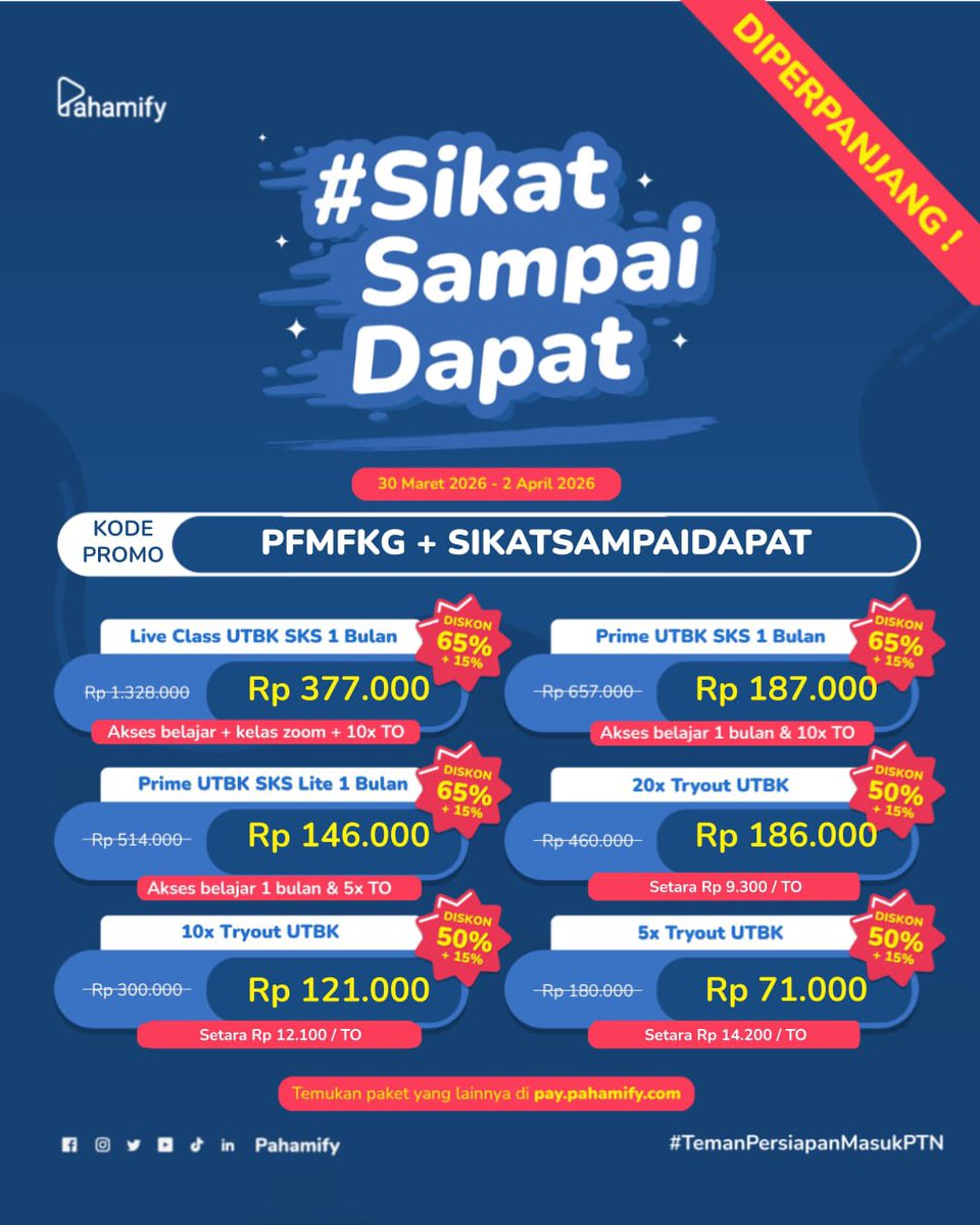 PFMFKG | Kode Diskon Pahamify tweet media