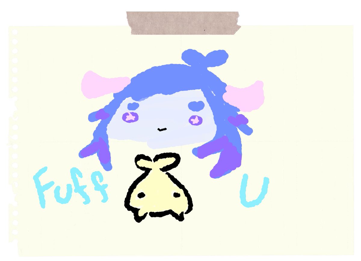Fuff-U is finally a Vtuber 👽 tweet media