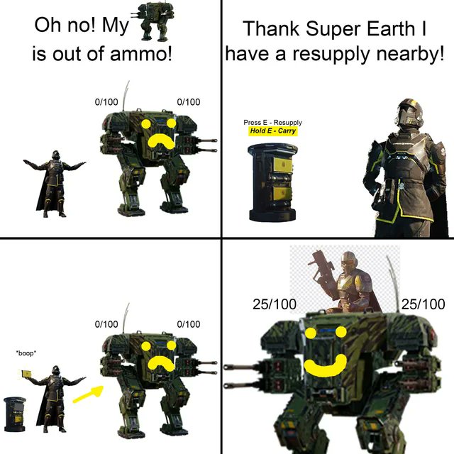 Helldivers NOW tweet media