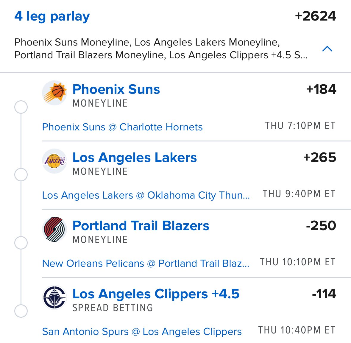 Out of Line Bets tweet media