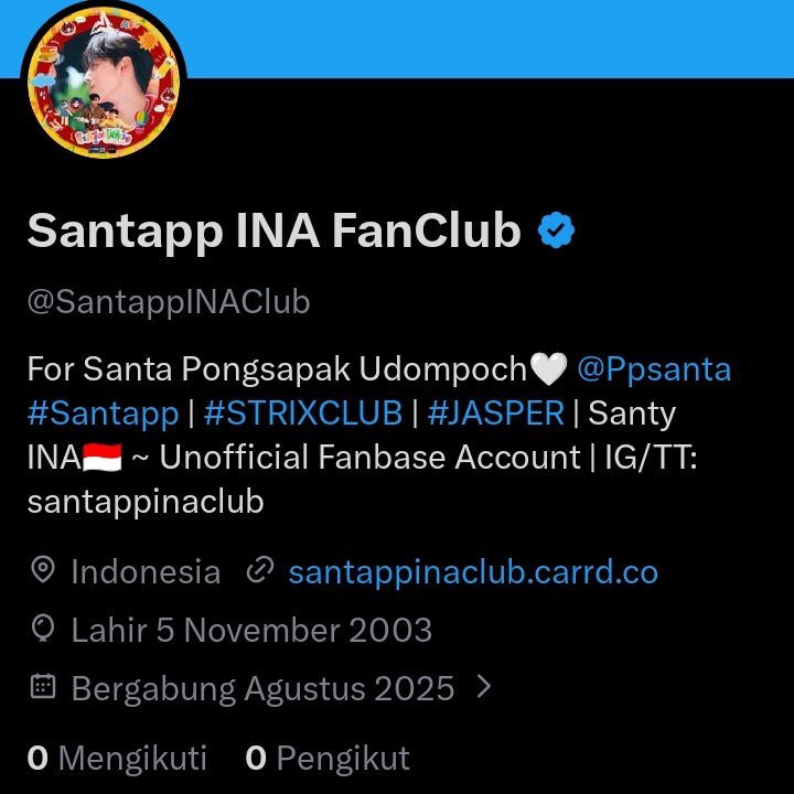 Santapp INA Fanclub tweet media