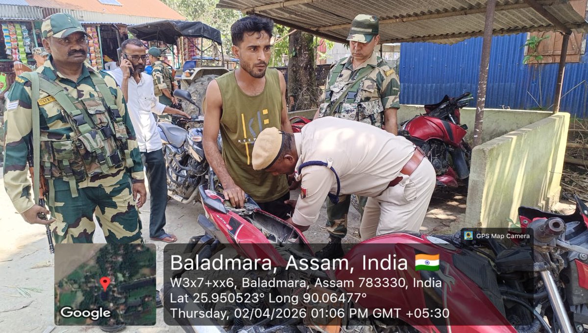 South Salmara Mankachar Police tweet media