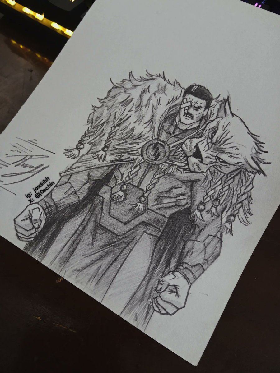 josdiihh's tweet photo. Thragg &amp; battle beast sketch ✍️ 
#invisible #thragg #battlebeast #sketck #drawing #fanart https://t.co/KRQPAXX68i