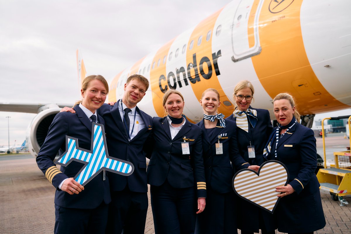 Condor yesterday launched its new city connection between Frankfurt am Main (FRA) and London Gatwick (LGW). With the inaugural flight, the British capital is now officially part of Condor’s city network. The route will be operated three times daily . more:tourism-insider.com/en