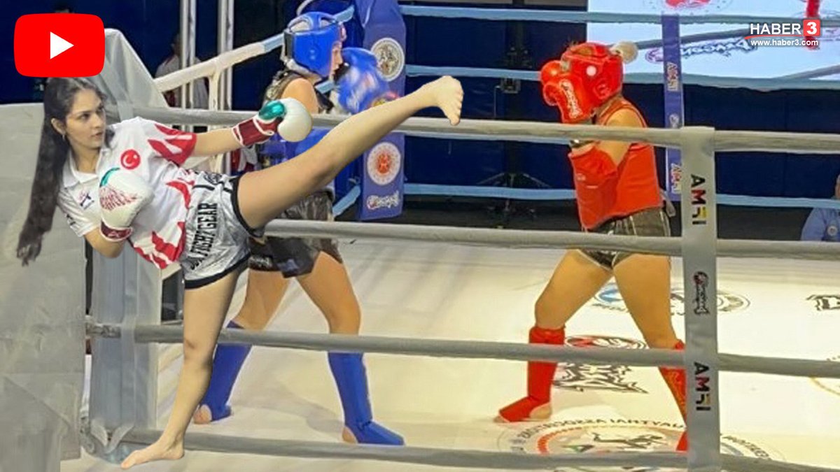 haber3com's tweet image. Türkiye'nin gururu olan Beste Yılmaz, muay thai ringlerinde fırtına estirmeye devam ediyor! 6 yaşında kendini savunmak için başladığı sporda 2026 EMF Open Cup Avrupa Şampiyonu olan 16 yaşındaki milli… haber3.com/foto-galeri/sp… #MuayThai #BesteYılmaz #Türkiye #Spor #Şampiyon
