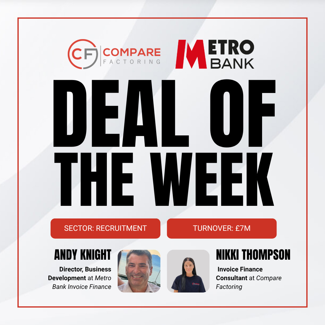 Comp_Factoring's tweet image. It's time for a #DOTW with Nikki, and this week she's been working with a recruitment business placing engineers into the automotive sector. 🚗

Read the full deal: bit.ly/3GKin7C