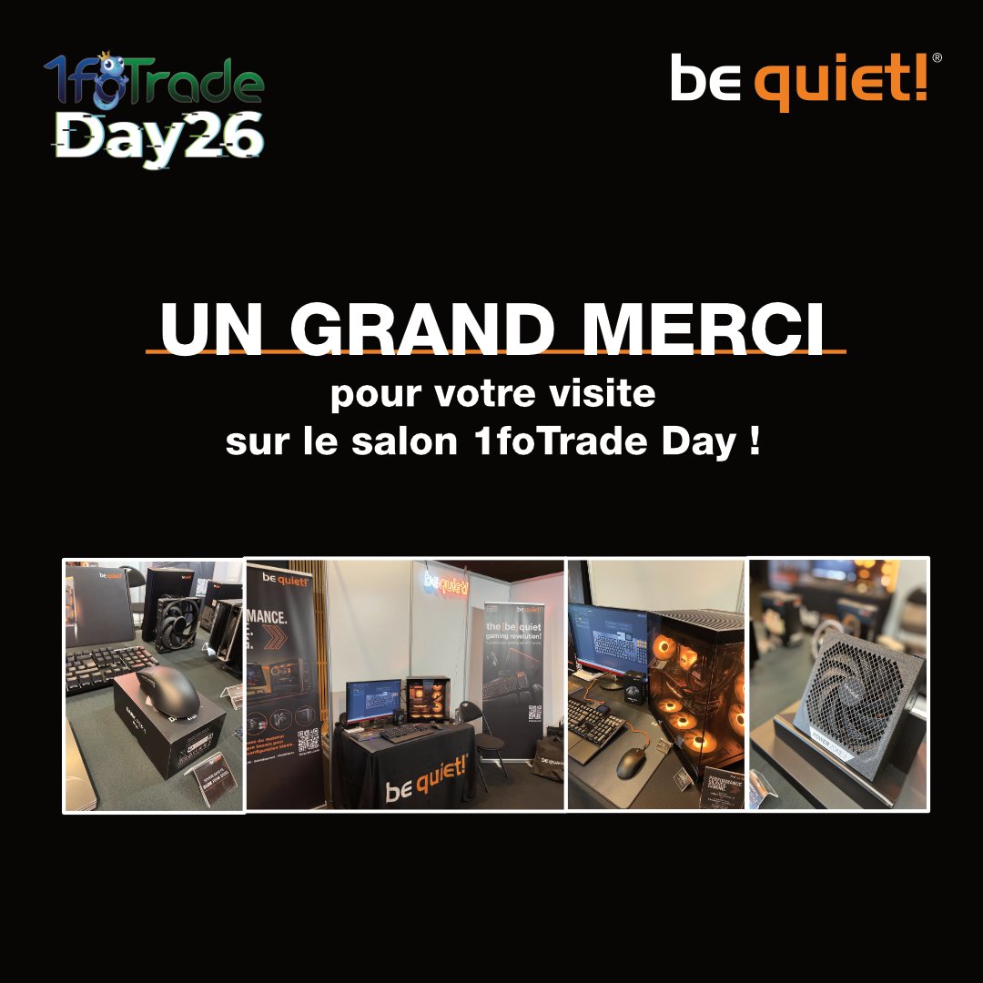 be quiet! FR tweet media