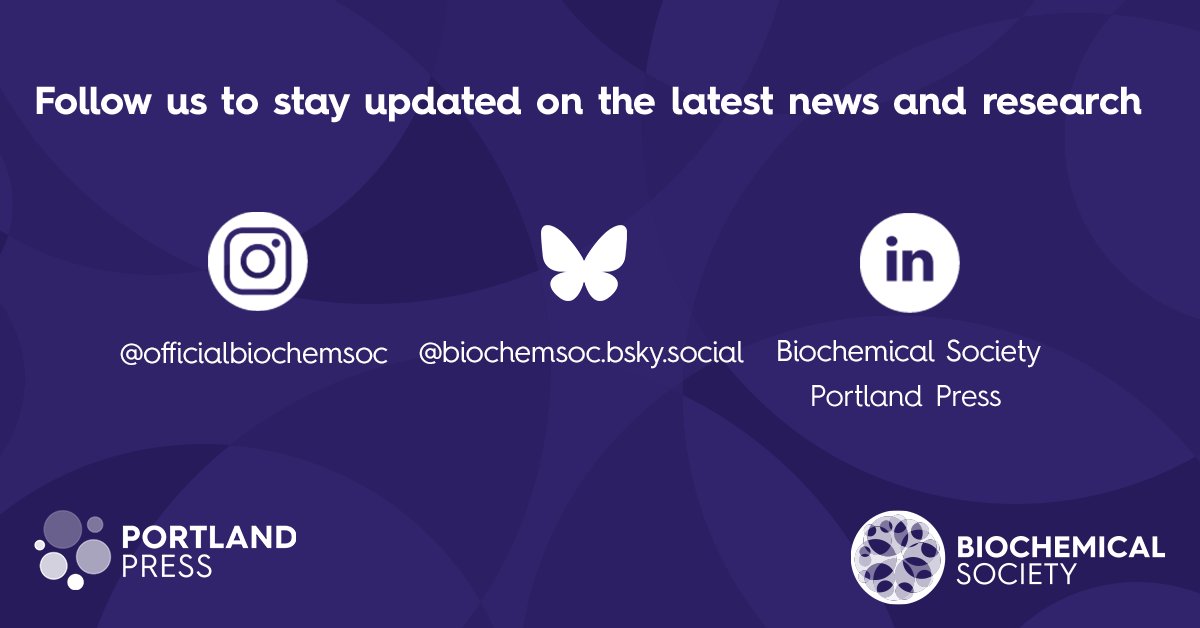 Biochemical Society tweet media
