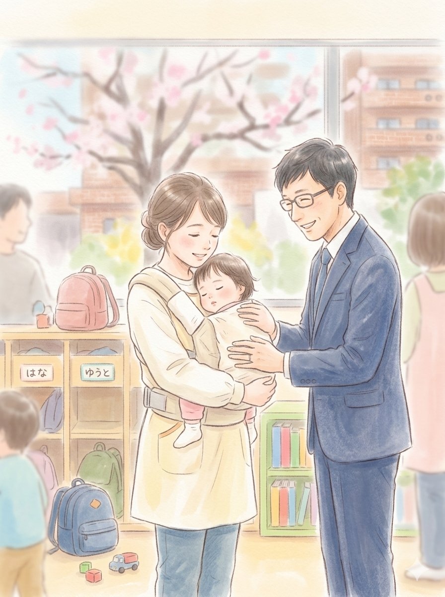 昨日は次男の入園式♫
説明会の間に保育室に預けた30分間泣き続けて迎えに行ったら先生の腕で熟睡でした（笑）
長男の時も最初の1〜2週間はそうだったなぁ(´∀`)
保育園に慣れた頃にはまだ免疫が少ない次男は色んな病気にかかって毎週熱出してまた家族全滅する日々が待ってるんだろうな…（笑）