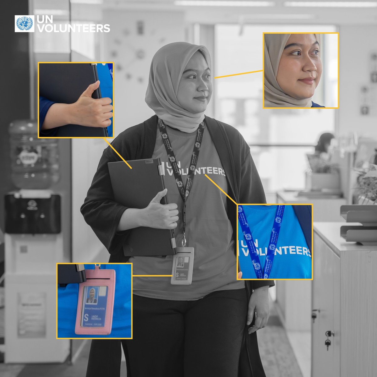 UNVolunteers's tweet image. No one tells you who the #volunteers are, but there will be signs.

They show up ✔️
They bring their skills with them✔️
They notice what’s needed before anyone else does✔️
They get to work ✔️