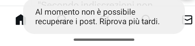 Ora si spiega il problema stamattina di X  e xké nn si aggiorna la TL 🤷