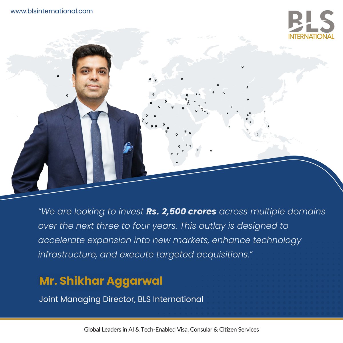 BLS International tweet media