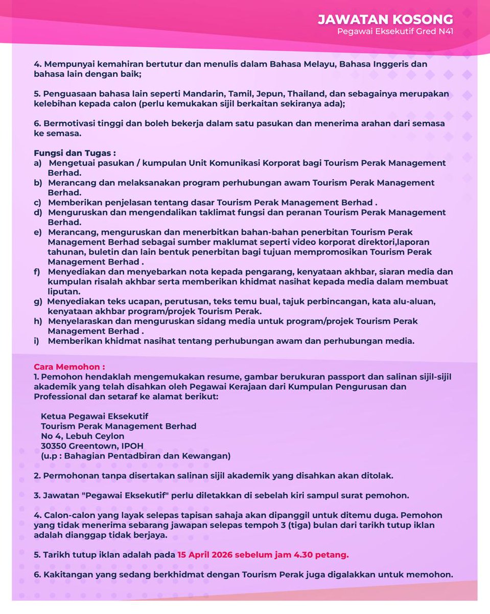 Tourism Perak tweet media