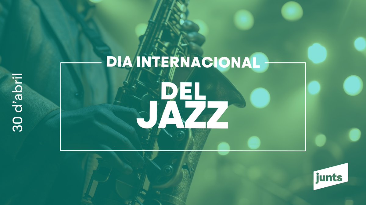 juntscalella's tweet photo. El jazz és creativitat, llibertat i cultura compartida. A Calella, continuem donant suport a la música i als seus artistes.

La cultura ens fa créixer. 🎷

#Jazz #Cultura #Calella https://t.co/uZvJNn7CEp