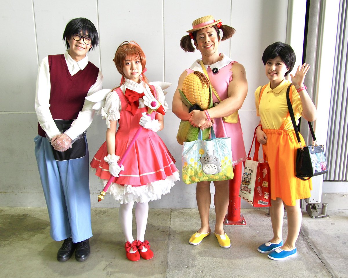 funcusto_akiba's tweet photo. アニメジャパン土曜日に撮って頂きました！
お写真ご一緒させて頂きありがとうございました😆

#AJコスプレ https://t.co/QFlDF8m5mU