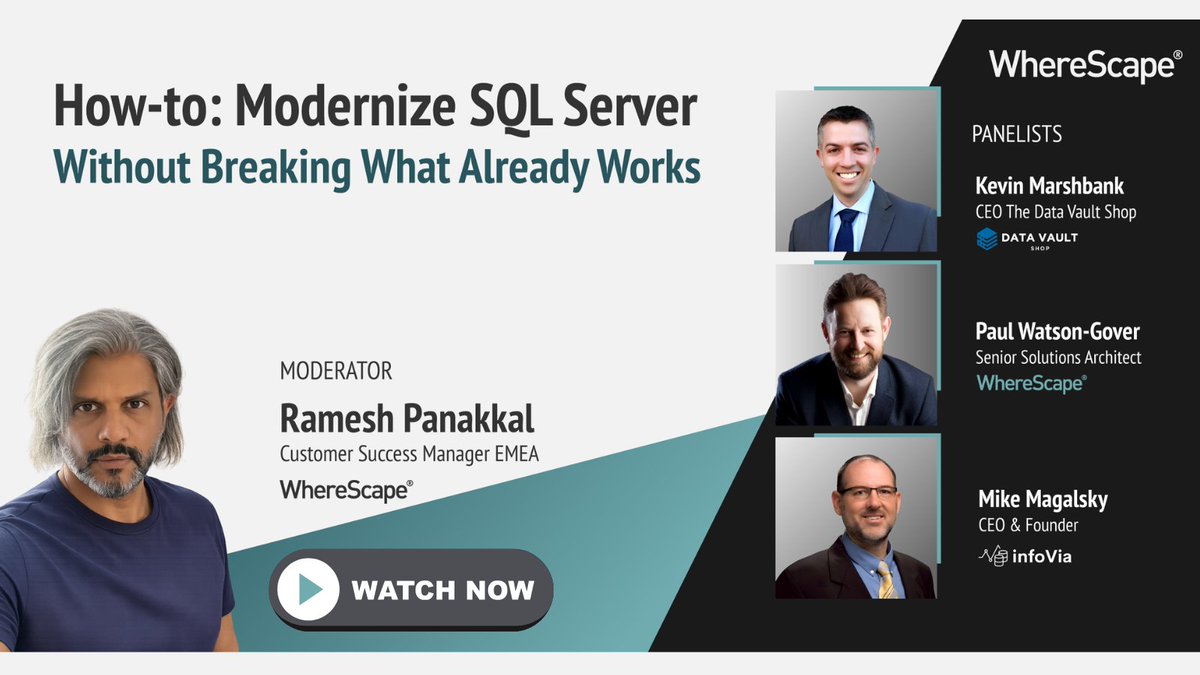 WhereScape tweet media