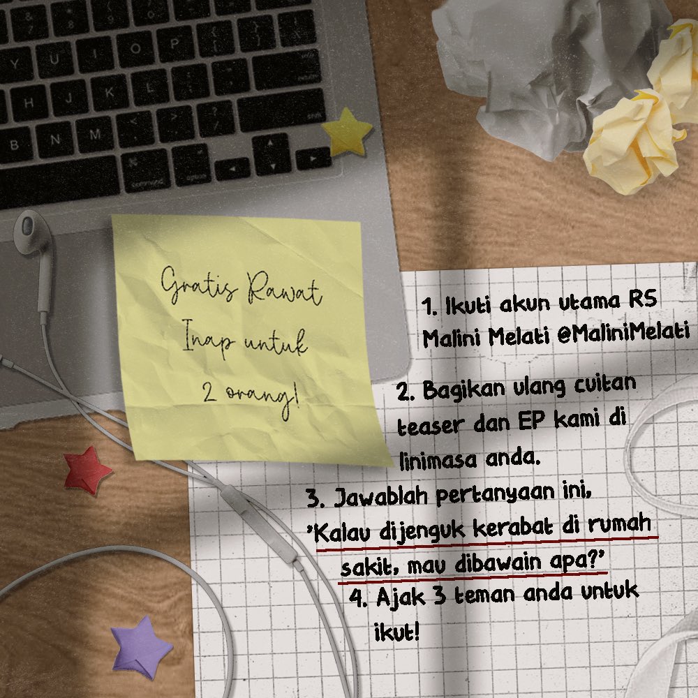 RAWAT INAP GRATIS UNTUK 2 ORANG 📌 tweet media