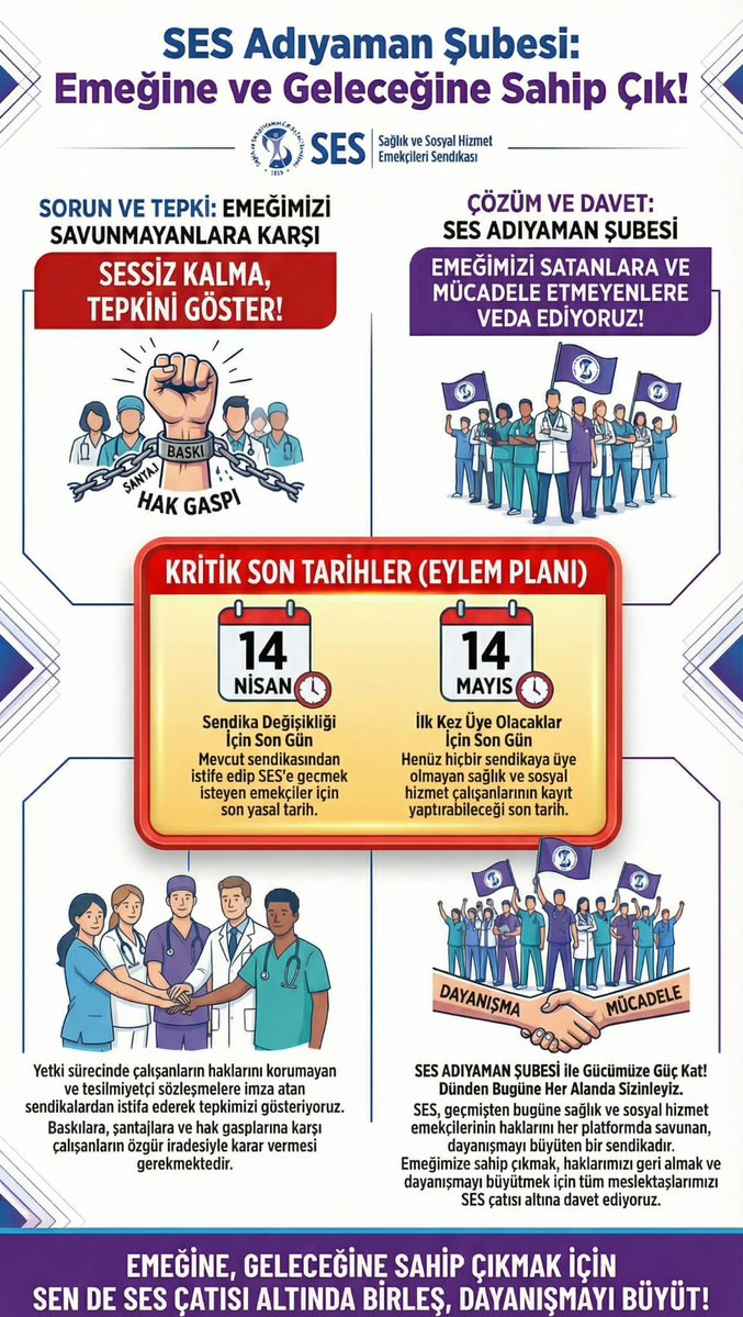 SES ADIYAMAN ŞUBE tweet media