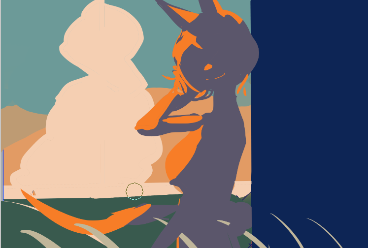 構図研究からの模索 