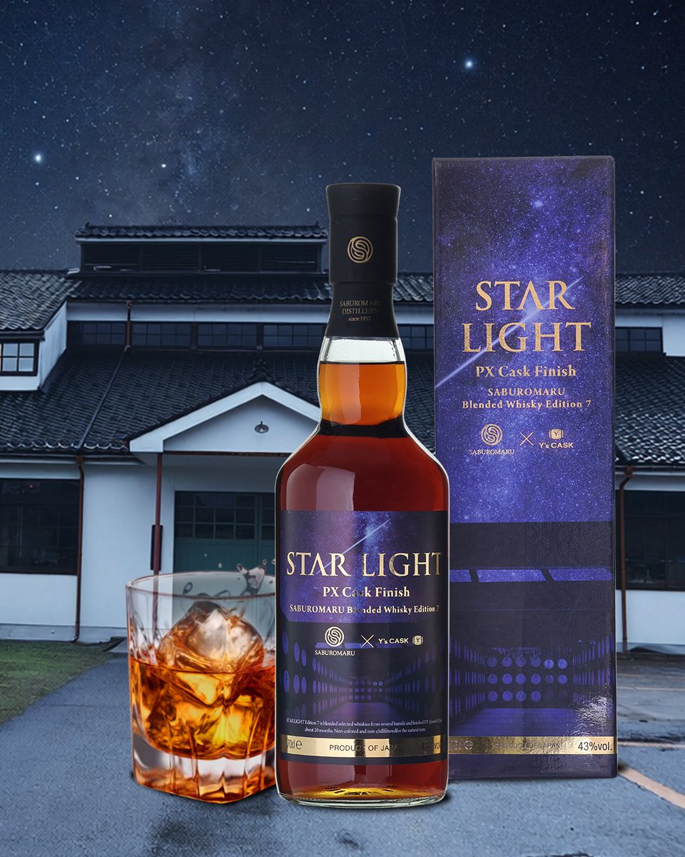 三郎丸蒸留所と弊社のコラボボトル 「STAR LIGHT」最新弾！ 今回はPX