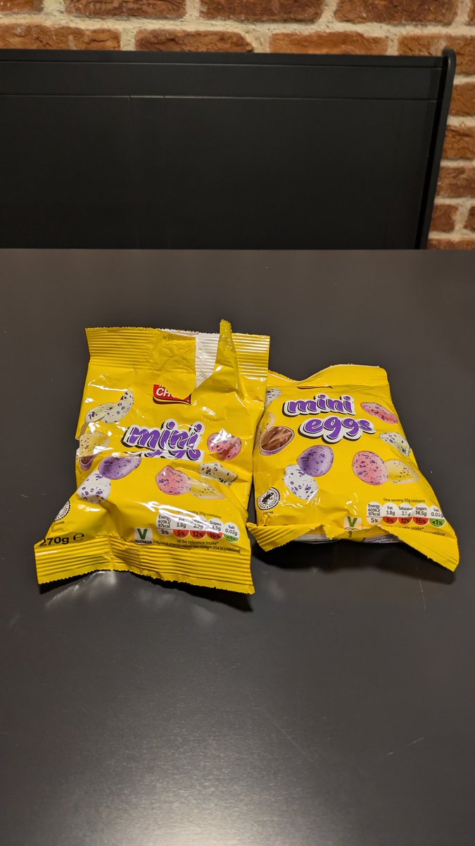 Someone kindly left mini eggs in the office staff room to share and I've already had a dozen this morning.
#Chocoholic