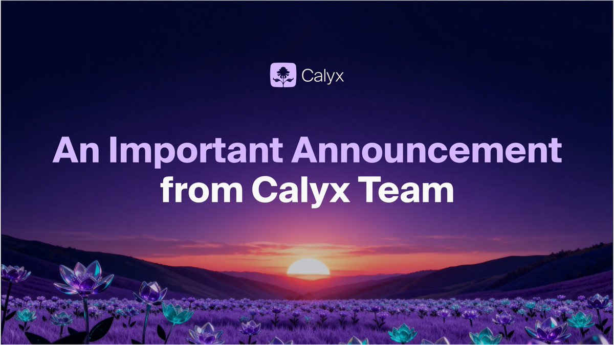 Calyx tweet media