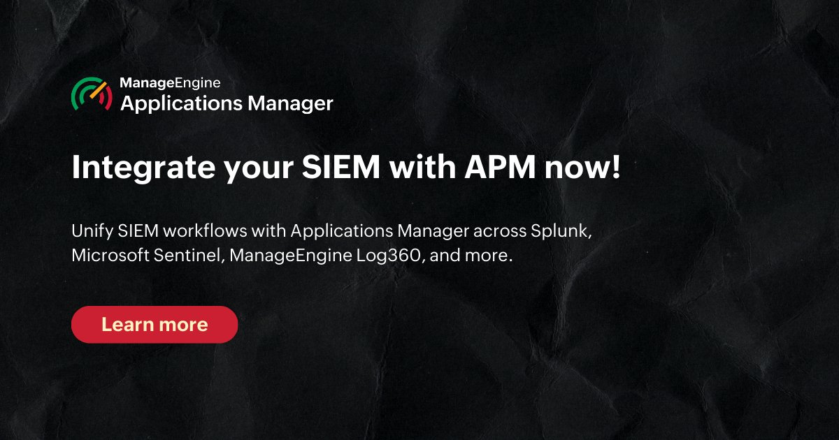 ManageEngine FSO tweet media