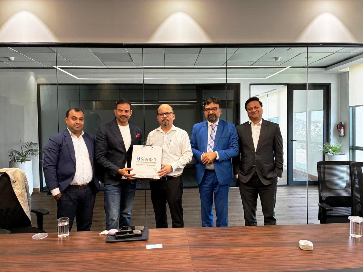 Sparsh Global Business School tweet media