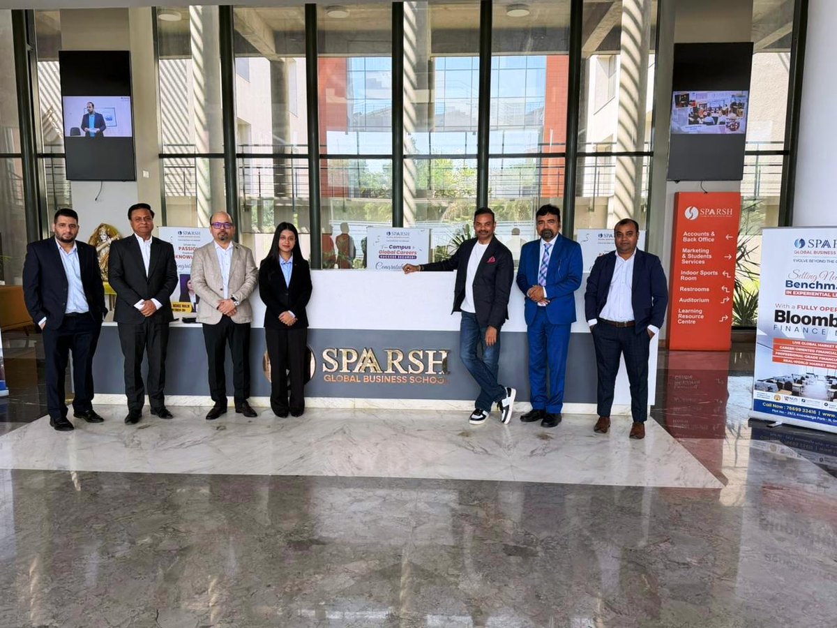 Sparsh Global Business School tweet media