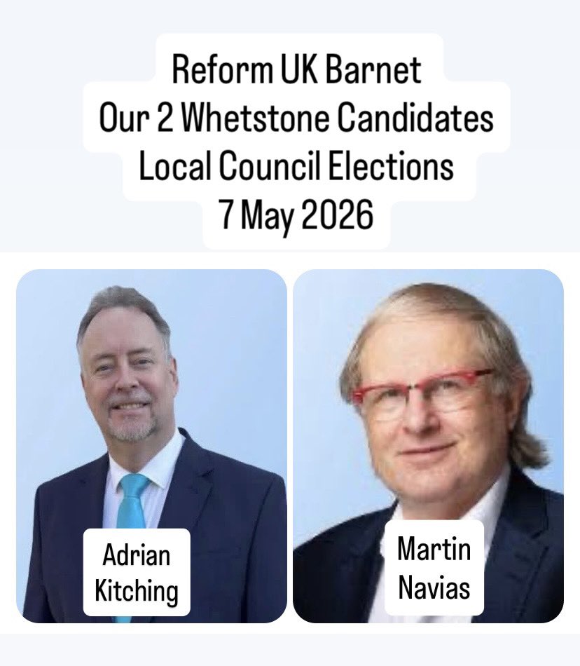REFORM UK (BARNET) tweet media