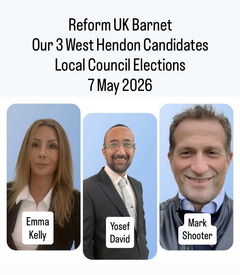 REFORM UK (BARNET) tweet media