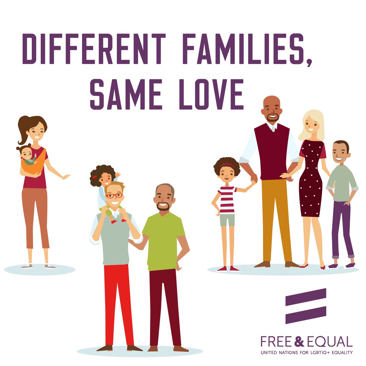 free_equal's tweet image. All families deserve the same protection and respect, rainbow families included! Don't you agree?
#rainbowfamily #loveislove #familyvalues