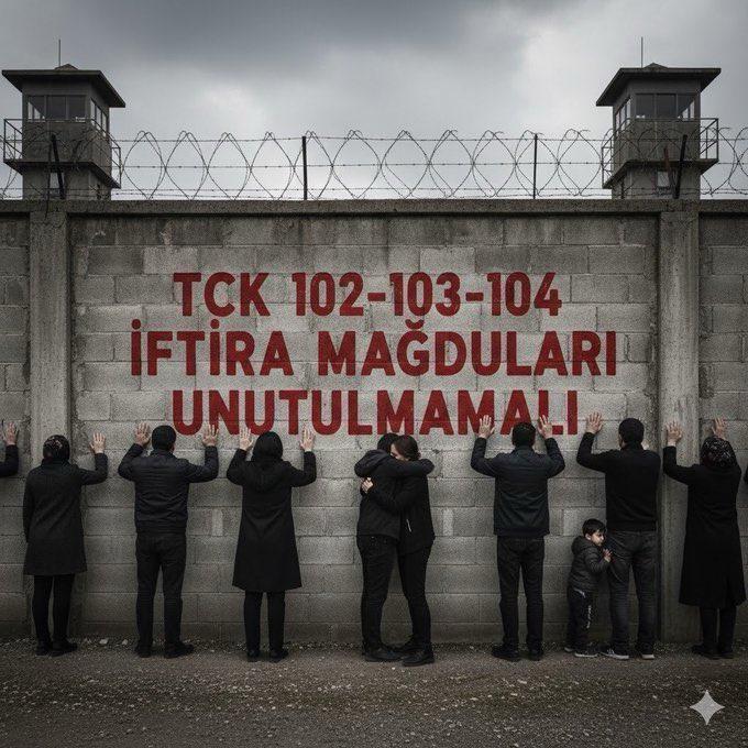 PKK terör örgütünde SUÇA BULAŞMAMIŞLAR denilerek ayrım yapılıp infaz indirimi istiyorsunuz 
<a href="/YildizFeti/">Feti Yıldız</a> 
TCK 103’te neden bu hassasiyet yok
TCK 103 hepsi pedofoli değil!
Erken evlilikler,akran ilişkileri,iftira madurlarıda neden ayrıştırılmıyor
Adalet bu kadar mı seçici olmalı❗️