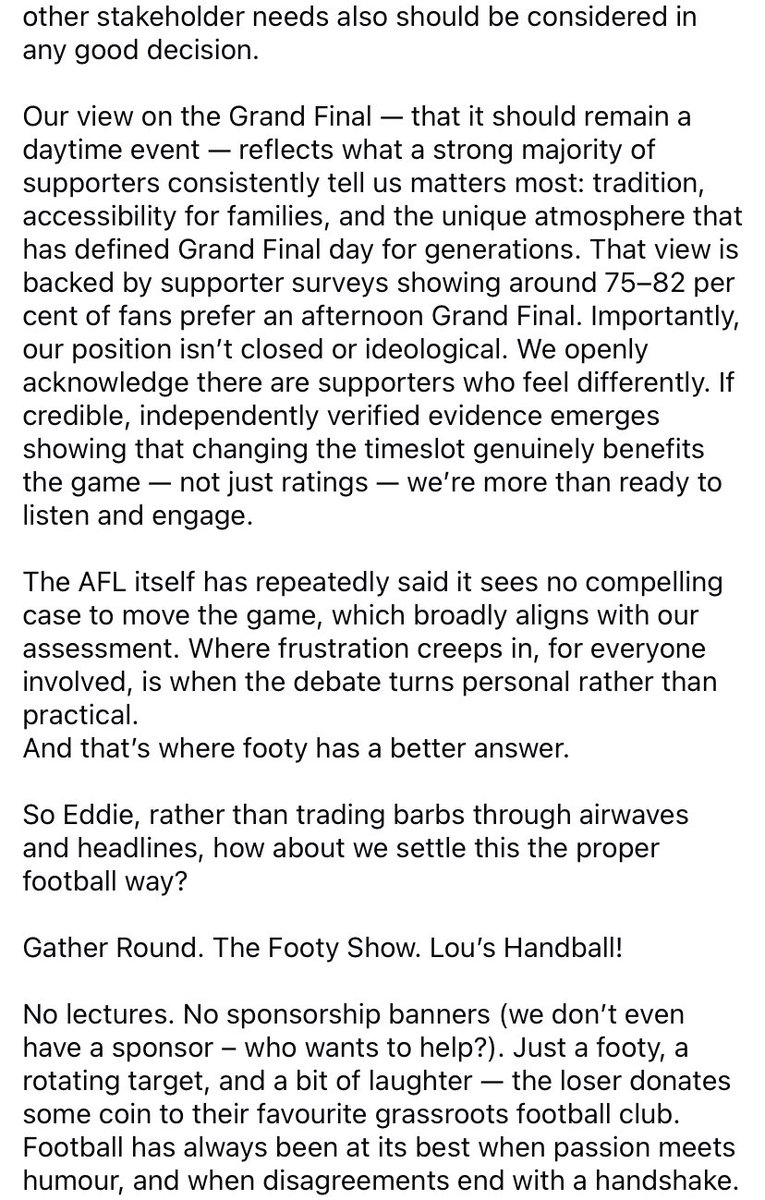 AFL Fans Association tweet media