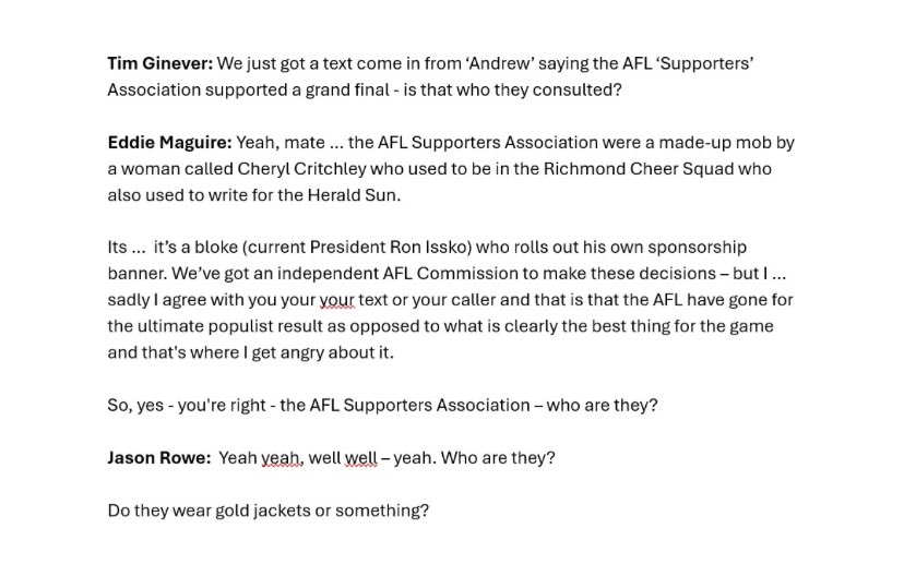 AFL Fans Association tweet media