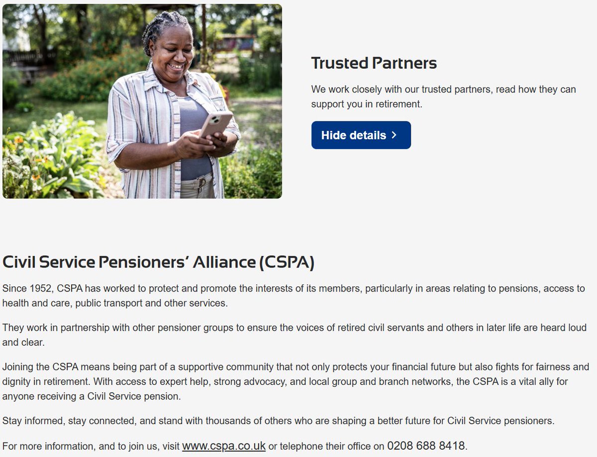 CSPA (Civil Service Pensioners' Alliance) tweet media
