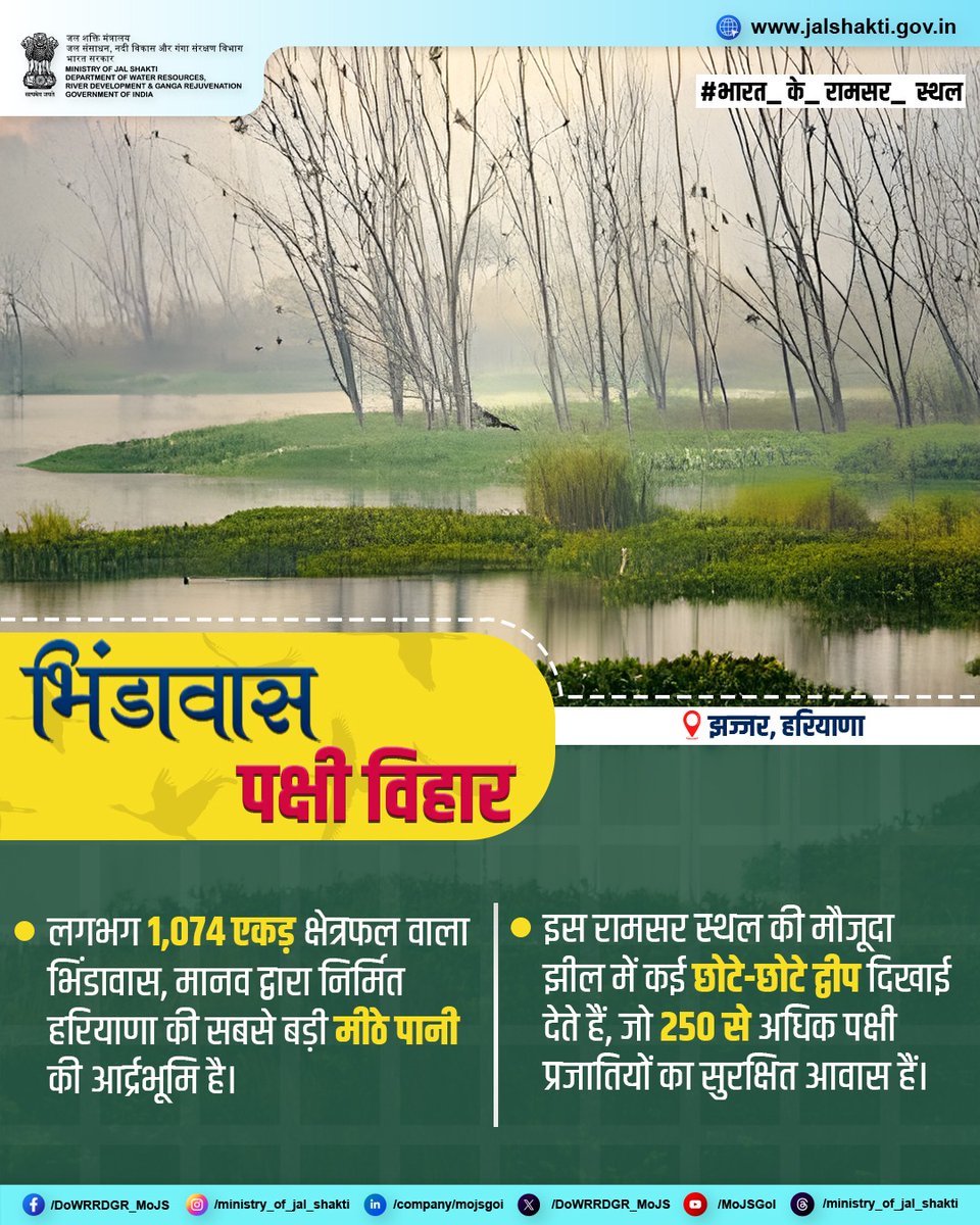 Ministry of Jal Shakti, DoWR, RD&GR, GoI tweet media