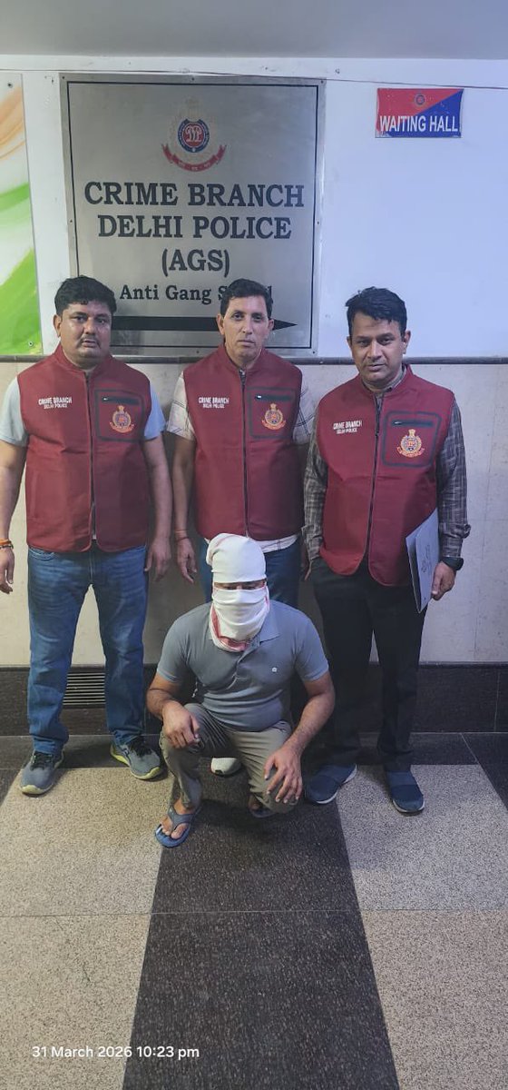 Crime Branch Delhi Police tweet media