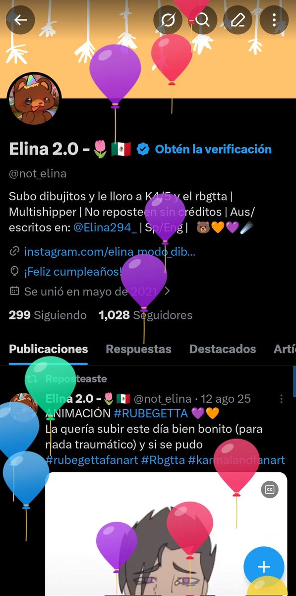 Elina 2.0 -🌷🇲🇽 tweet media