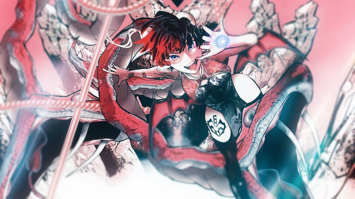 #４月になったのでフォロワーさんに自己紹介しようぜ
いろんな絵柄でかっこ良さげなイラスト描いてる無名絵師です