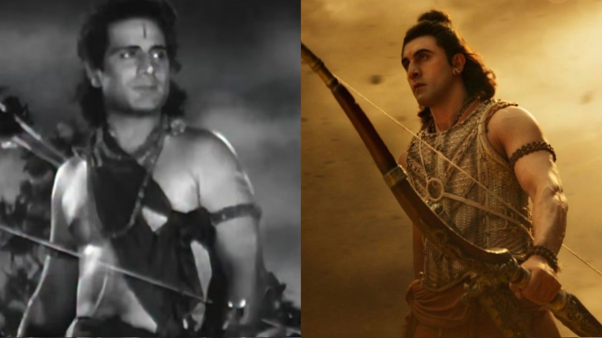 SAMTHEBESTEST_'s tweet image. #PrithvirajKapoor 1934
#RanbirKapoor 2026

Second in his bloodline to portray lord #Rama on the big screen 🙏🔥