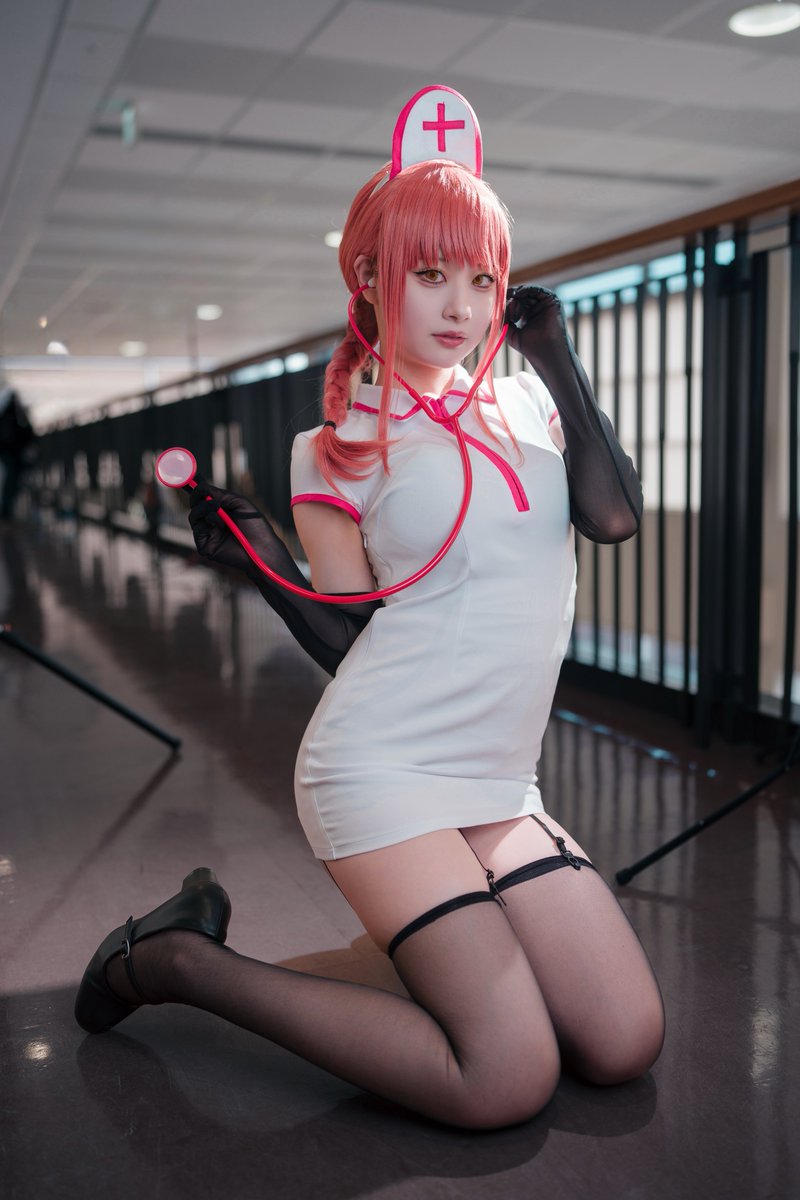 cosplay チェンソーマン
マキマ ナース💉💘
📸:<a href="/mappuZ/">まっぷう🐼</a> 
#ガタケット183 #コスプレ