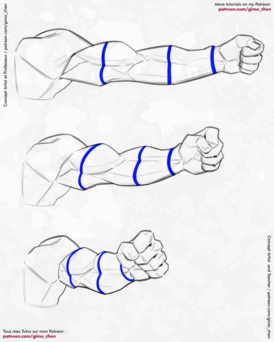 Larissantosb_'s tweet photo. How to draw different types of male arms!!💪🏻
By:gimo_chen https://t.co/ohTh9DdyE9