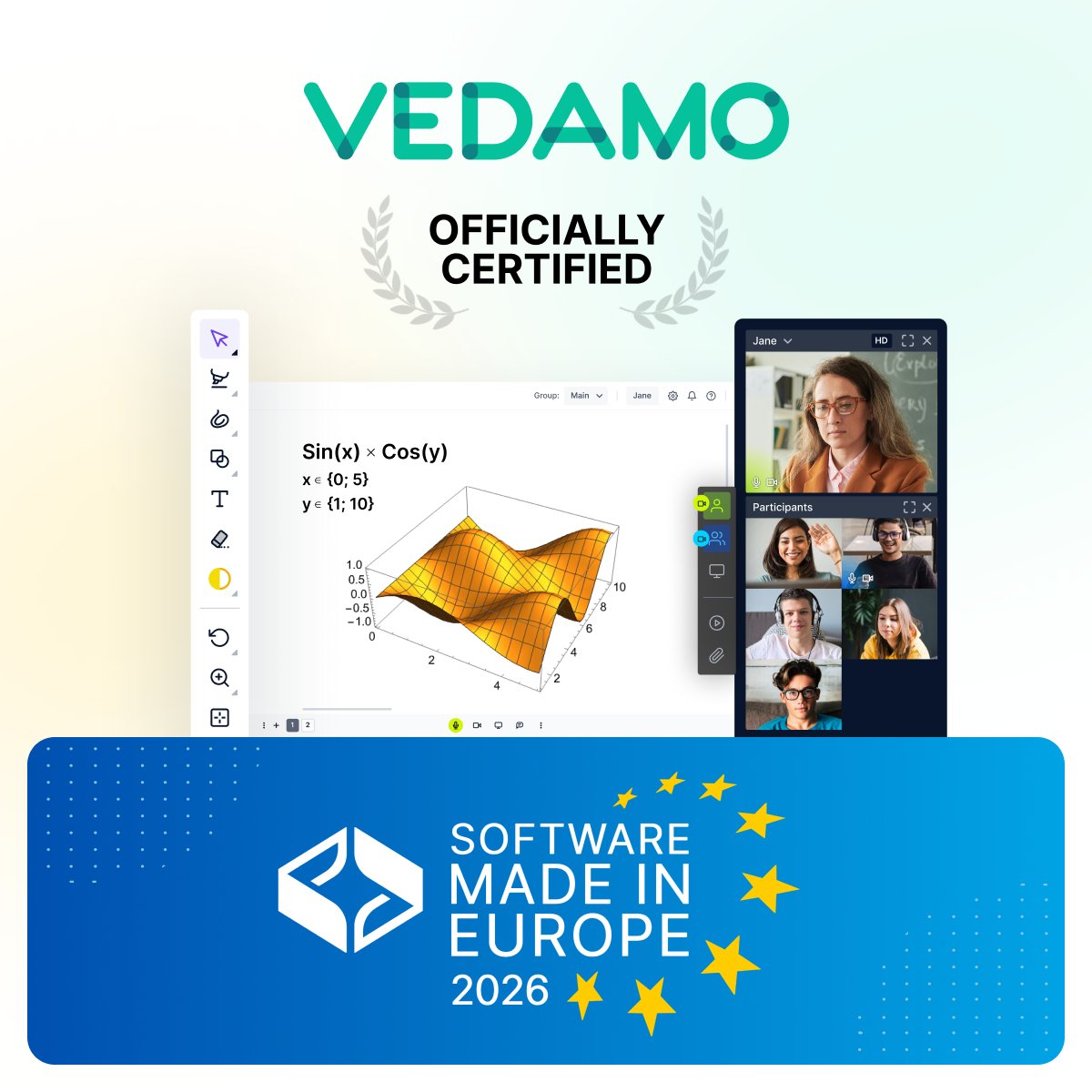 vedamoelearning's tweet image. Made in Europe. Used worldwide. 🌍
VEDAMO is now certified with the Software Made in Europe label by the European DIGITAL SME Alliance.
Security, trust, and education first. Glad to see it recognised🎉
@digitalsme #Edtech #LMS #elearning #Educación
