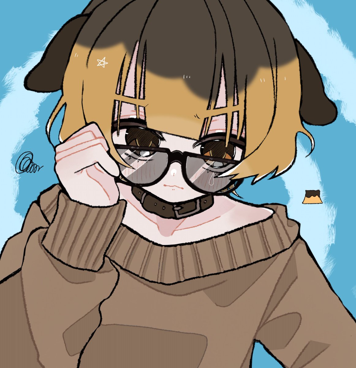 41CKS's tweet photo. ぷりん犬さん…🍮 https://t.co/txK7ae9Mpp